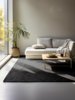 HANSE Home Teppich Jaipur Juteteppich, Läufer und Rund, rechteckig, Höhe: 10 mm, Naturfaser, Nachhaltig, Wohnzimmer, Esszimmer, Schlafzimmer, Boho, GRS