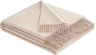 Plaid Vivo, Biederlack, mit hohem Kaschmiranteil