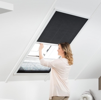 empasa Dachfensterplissee, abdunkelnd, Aluminium-Selbstbausatz