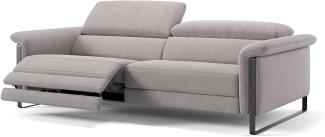 Stoff 3-Sitzer Kinosofa mit einer Mittelkonsole MATERA