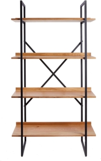 riess-ambiente Bücherregal FACTORY 166cm natur/schwarz, Industrial Design