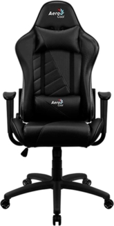 Aerocool AC-110 AIR Universal-Gamingstuhl 150 kg Luftgefüllter Sitz Gepolsterte Rückenlehne 150 kg Schwarz