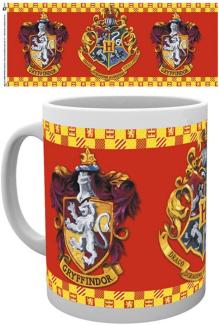 empireposter Harry Potter Gryffindor Größe (cm), ca. Ø8,5 H9,5 Beschreibung: Keramik Tasse, weiß, bedruckt, Fassungsvermögen 320 ml, offiziell lizenziert, spülmaschinen und mikrowellenfest