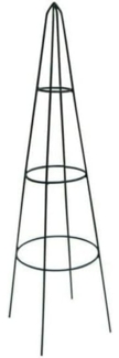 TrendLine Obelisk 150 cm Metall Rankgitter Rosenpyramide Rosenturm Rankturm