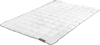Badenia Bettcomfort Steppbett Wasch Seide, 200x200 cm, weiß
