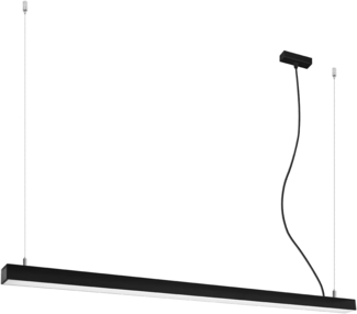 SOLLUX TH. 084 Pendelleuchte PINNE 150 schwarz L:145cm, B:5,3cm, H:150cm, LED/48W,