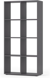 Vicco Raumteiler Grau 143 x 72 cm, Scutum