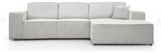 Beautysofa Ecksofa PEDRO, Breite: 267cm, viele Farbvarianten