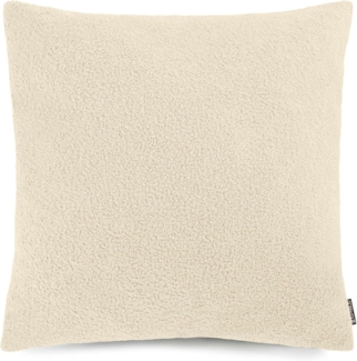 softwalls Kissenbezug Kissenbezug Cara - Kissenhülle Boucle - Kissen Teddy, Creme - 50x50, (1 Stück)