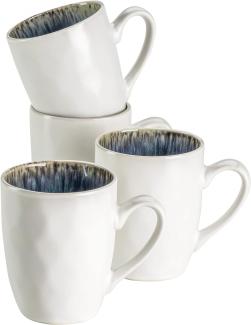 Mäser Frozen Kaffeebecher-Set, Steingut Blau