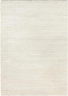 Kurzflor Teppich Loos Creme - 80x150x1,4cm