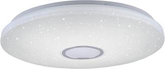 LED Deckenlampe mit Sternenhimmel, Fernbedienung, 59 cm