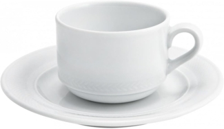 KAHLA Matinee Kaffee-Obertasse 0,22 l stapelbar weiß