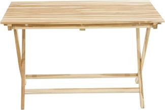 Klapptisch Milford Eco - Eco-Teak - 120 x 70cm