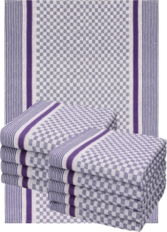 Betz Geschirrtuch Geschirrtücher Halbleinen Jacquard MCT-13 Größe 50 x 70 cm Küchentuch, (Set, 10-tlg, 10 Geschirrtücher), Gläsertücher Küchentuch Jacquard Arbeitshandtuch