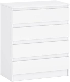 Kommode A3b Schubladenkommode 72x37x85cm weiß