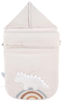 NOUKIE'S - Babyschlafsack Stegi aus Veloudoux - Beige