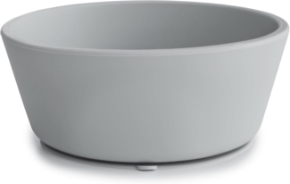 Mushie Silikon Schüssel mit Saugring stone