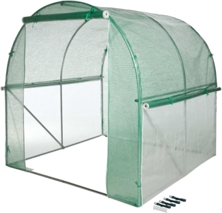 Nature Foliengewächshaus 200×200×200 cm 428497