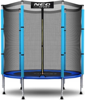 Neo-Sport NS-04Z200F Gartentrampolin mit 4 5 FT 140 cm Outdoor-Netz