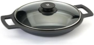 Kasserolle BRA A270532 (32 cm) Schwarz Schwarz/Orange Metall Aluminium Geschmiedetes Aluminium Aluminiumguss Ø 32 cm