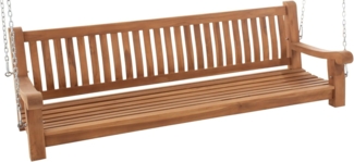 CLP Schaukelbank Joyce Teakholz wetterfest,teak 200 cm