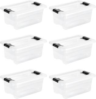 keeeper Aufbewahrungsbox cornelia (Set, 6 St), mit Deckel, Schiebeverschluss