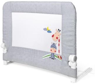 Interbaby Rausfallschutz 90cm Bettbar für Babys und Kinder. Modell: Giraffe, grau, 2. 6 kg