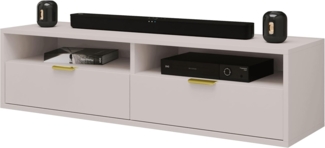 TV-Lowboard Qorito 140 (Farbe: Cashmere)