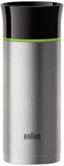 Braun Thermobecher BRSC001, Edelstahl, 330 ml, Thermal Mug, auslaufsicher