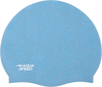 Aqua Speed Badekappe Recycelte Schwimmkappe mit 50% Silikon – Umweltfreundlich & weich (Umweltbewusste Schwimmkappe mit optimalem Sitz & Komfort), Badehaube mit ergonomischer Passform – Bequem & chlorresistent