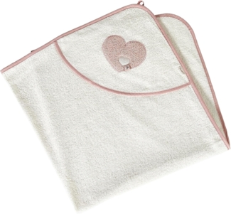Sterntaler Kapuzen Badetuch 100x100 cm Esel Emmi Girl Herz flora rose