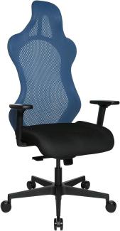 TOPSTAR Sitness RS Sport Bürodrehstuhl, Gamingstuhl, Stoff, Petrol-schwarz