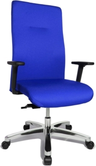 Chefsessel Schwerlast-Bürodrehstuhl BIG STAR 20 blau bis 150 kg