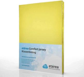 Comfort Jersey Kissenbezug Doppelpack 80x80cm Gelb