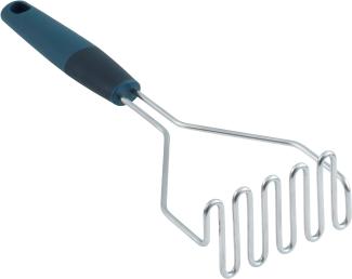 KUHN RIKON 22708 Cooks' Tools schwarz Kartoffelstampfer, Edelstahl, 30. 5 x 10. 5 x 6 cm