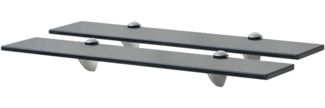 vidaXL Schwebende Regale 2 Stk. Glas 60x10 cm 8 mm [3051505]