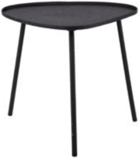 Leitmotiv Beistelltisch Boaz Iron Textured Black (Large) LM2137BK