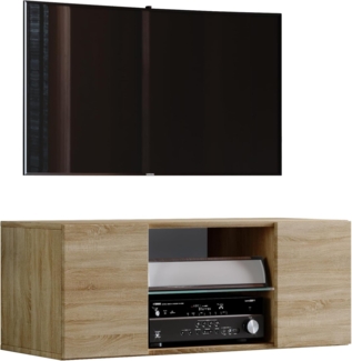 VCM Lowboard Jusa 115 Sonoma-Eiche