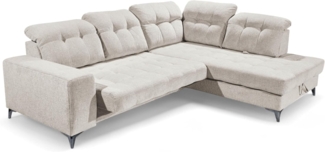 Sofa Varadero von ED Exciting Design – Funktionssofa mit elektronischem Sitzvorschub und Bettkasten