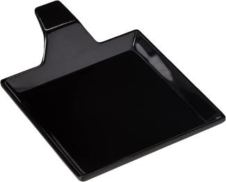 LACOR für Delicates Tablett, Melamin, klassisch, 9,5 cm schwarz