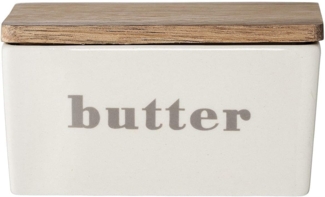 Bloomingville Hanyu Steingut Butterdose Grau