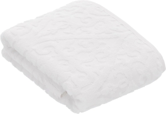 Vossen Handtücher Fidelio|Badetuch 100x150 cm| weiss