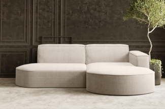 Kaiser Möbel Ecksofa Designer MODENA STUDIO L stoff Poso, Neve, Quelle