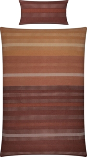 LOOKS by Wolfgang Joop Bettwäsche Bettwäsche, Biber, 2 teilig, Streifen