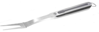 Gefu Grillgabel BBQ, Edelstahl/Kunststoff, Silber/Grau, 45,2 cm