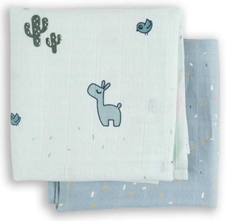 Done By Deer Lalee Swaddle Blue 2 Stück Blau