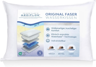 OBB Mediflow Wasserkissen mit Faservlies Größe 50x70 cm