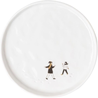 Räder Schneetag Teller Schnell ballschlacht D. 15cm H. 1,2cm