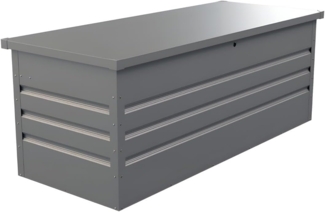 Vente-unique - Garten-Aufbewahrungsbox - Stahl - Grau - Volumen 582L - TOMASO